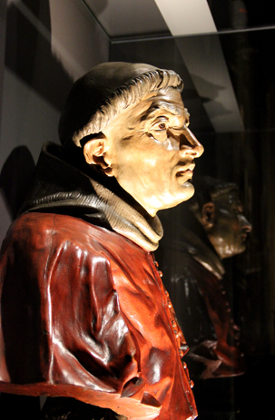Busto del Cardenal Cisneros. Juan Alonso de Villabrille. Siglo XVIII. Universidad Complutense de Madrid